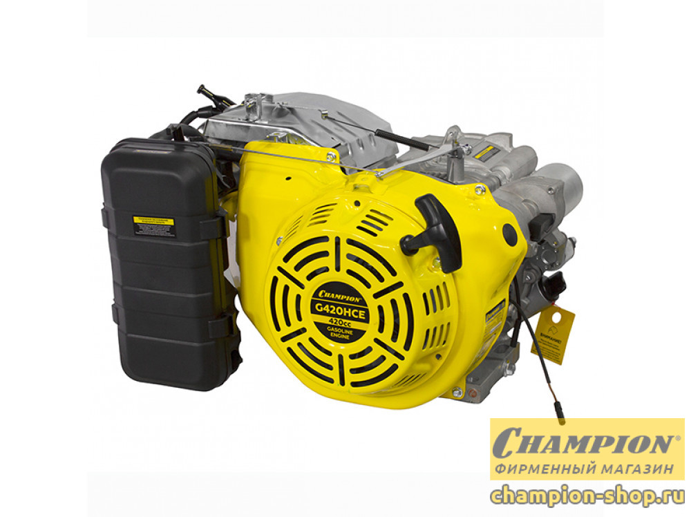 Двигатель бензиновый CHAMPION G420HCE
